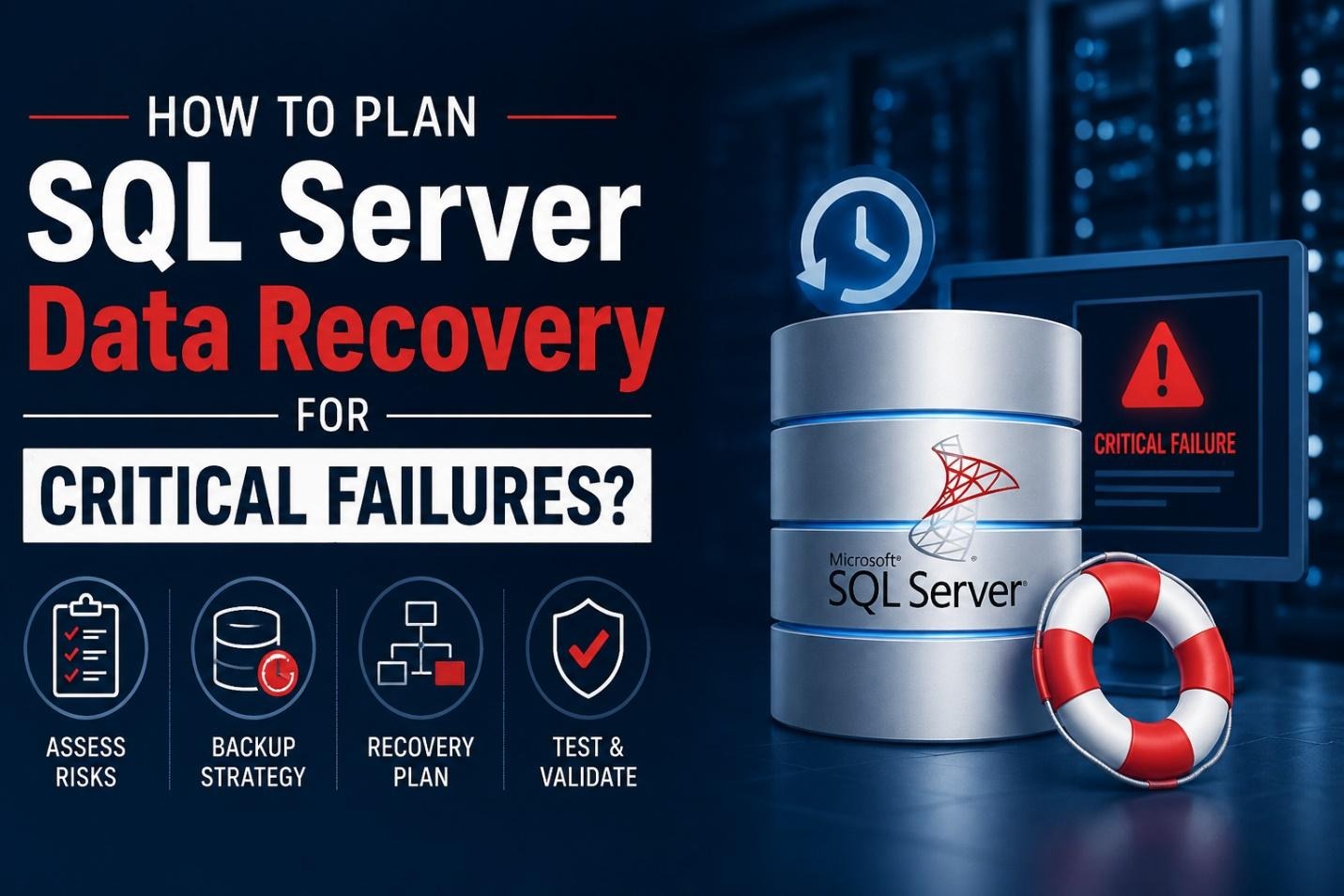 How to Plan SQL Server Data Recovery for Critical Failures? - FROMDEV